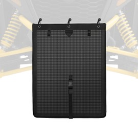 Upgraded UTV Mesh Trash Bag with Triple Hooks, Foldable Design, Adjustable Fit – Compatible with Polaris RZR, Can-Am, CFMOTO, Teryx, Mule, Arctic Cat, Pioneer, Golf Cart, Boat