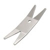 Piutouyar Silver Guitar Spanner Wrench, Stainless Steel Guitar Bass Spanner