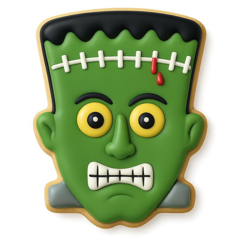 Monster Head Cookie Cutter 3.75 Inch - Made in the
