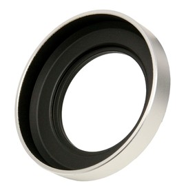 F-Foto HN-40 (Silver, Metal) Lens Hood (For Nikon Z DX 16-50mm f/3.5-6.3 VR, Compatible, Japanese Company) C-HN40-S
