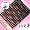 DIWINSH 168Pcs Lash Clusters Wispy Individual Lashes 10-16mm D Curl