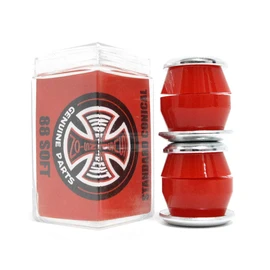 INDEPENDENT BUSHING Independent Cush Bush Standard Conical Skateboard Skateboard Standard (HI), 88A - Red (SOFT)