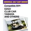 HOWBOW Golf Cart Rear View Mirror for EZGO Club Car