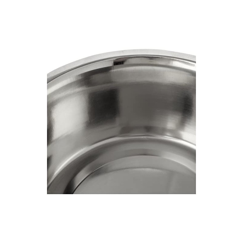 Pet Platter Stainless Steel Pet Bowl, 25 cm/ 10-Inch