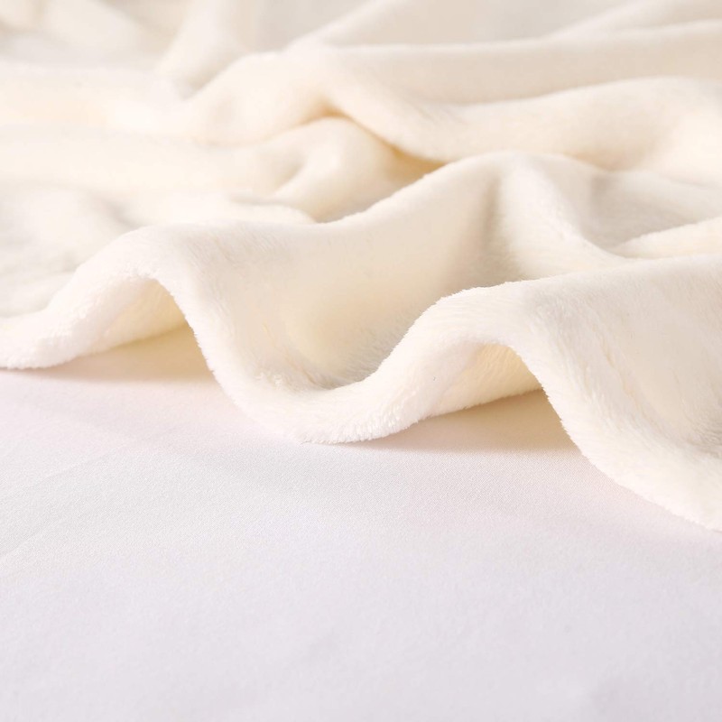 TASTHROW Cuddly Blanket, Soft Fleece Blanket, Sofa Throw, Soft and