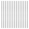 sourcing map 15pcs Round Rods 2.4mm x 100mm High Speed