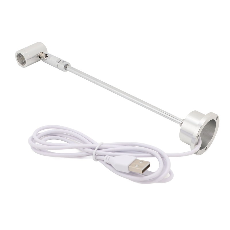 Standing Cabinet Spotlight USB LED Aluminum 1W Adjustable Head Jewelry