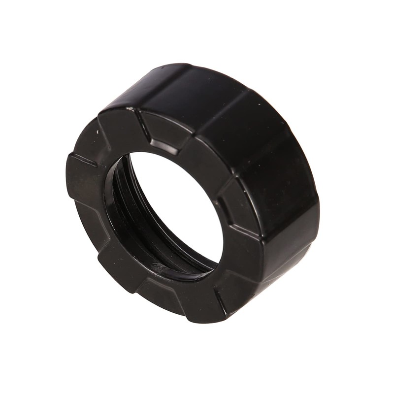 Sausage Caulking Gun Front Cap Black Front Cover (4pcs Aluminum)