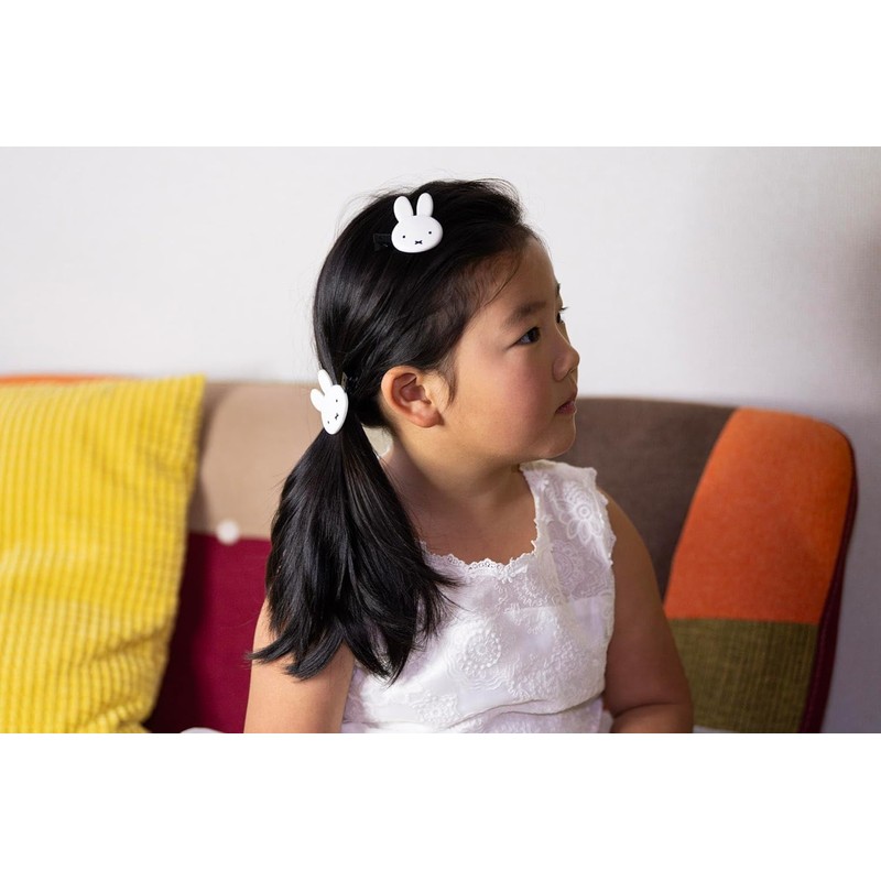 Miffy Die Cut Bangs Clip, Round Ears