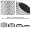 2 Set Carbon Fiber 5/10/15/20mm Bicycle Headset Front Fork Spacer
