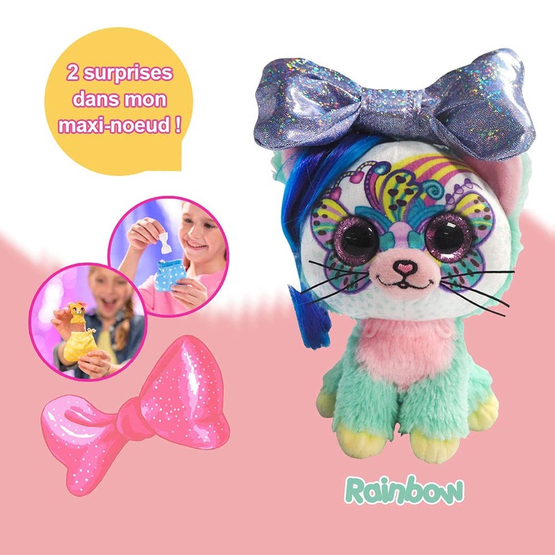 Little Bow Pets Rainbow Plush Surprise - Pioupiou et Merveilles