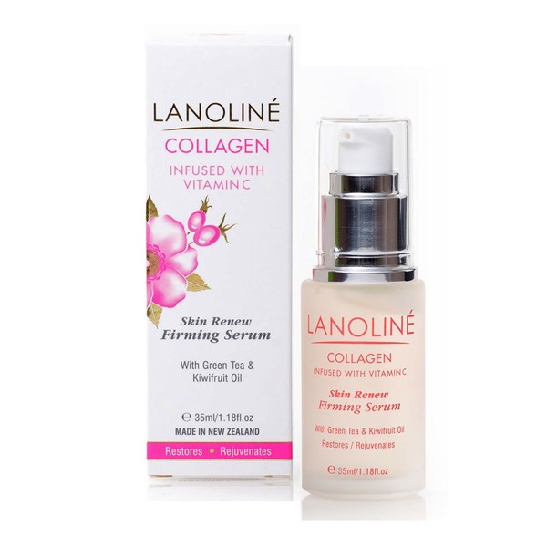 Lanoline Collagen, Vitamin C Anti Aging Anti Wrinkle Skin Renew Firming Serum