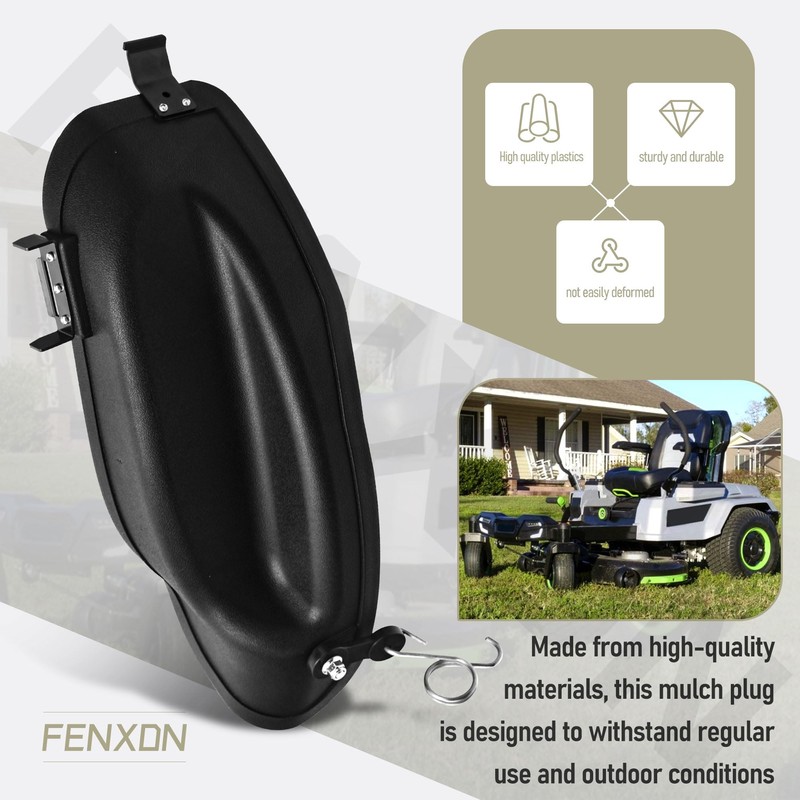 FENXDN AMP4200 Mower Mulch Plug Compatible with EGO Power 42”