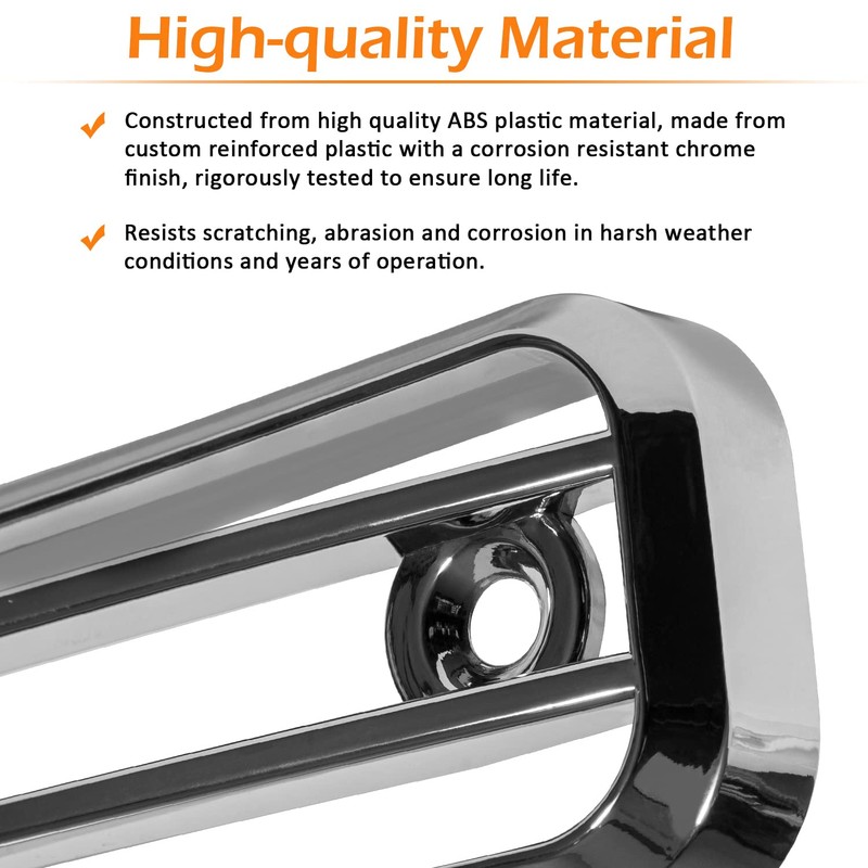 Chrome Plated Side Marker Guard Trim Protector Exterior Accessories for