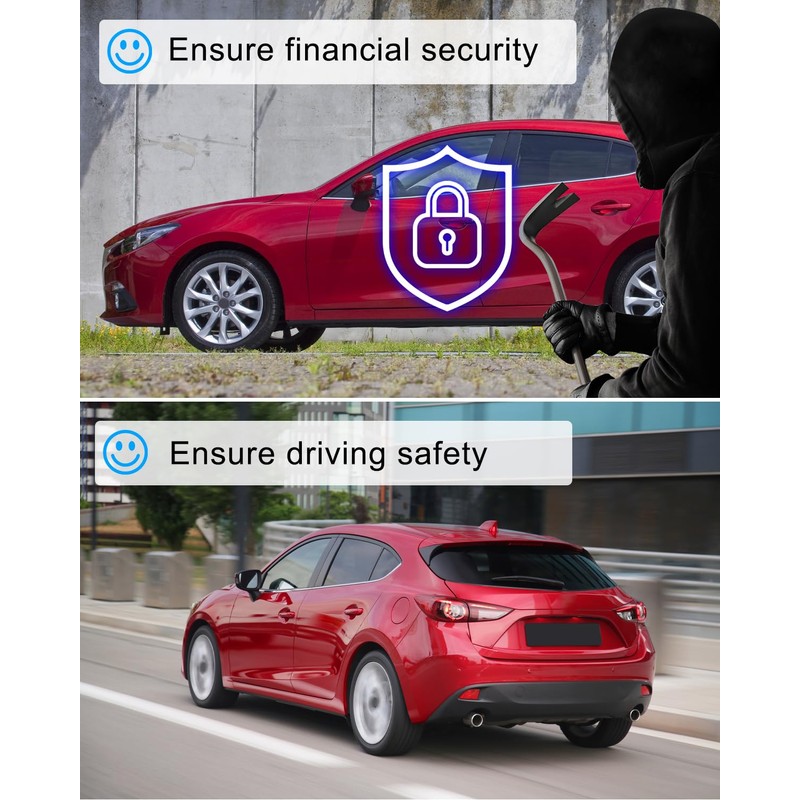 AUGREX Driver Side Door Lock Actuator Switch Fit for Mazda