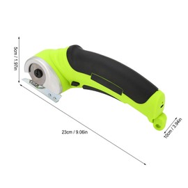 Cordless Electric Scissors, Portable Electric Scissors Mini Electric Scissors with A Safety Lock Switch for Blanket Cutting Leather Cutting Kraft Paper Cutting Ect (Green #14)