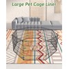 BNOSDM 79" X 55" Large Bunny Cage Liner Washable Pads