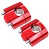 VOANZO 2PCS Motorcycle Handlebar Risers 22mm Universal Motorcycle Handle Bar