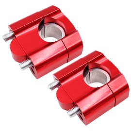 VOANZO 2PCS Motorcycle Handlebar Risers 22mm Universal Motorcycle Handle Bar Riser Mount Clamps Adapter