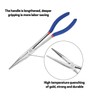 WISEPRO 11 Inch Extra Long Reach Needle Nose Pliers, Straight