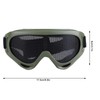 Demeras Tactics Mesh Goggles Headband Googles Cabon Dteel Outdoor Goggles