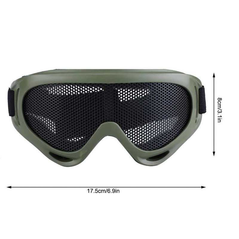 Demeras Tactics Mesh Goggles Headband Googles Cabon Dteel Outdoor Goggles