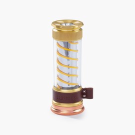 Barebones Edison Light Stick - Rechargeable Battery Light and Camping Lantern - LED Light and Flashlight for Camping Essentials (Brass)