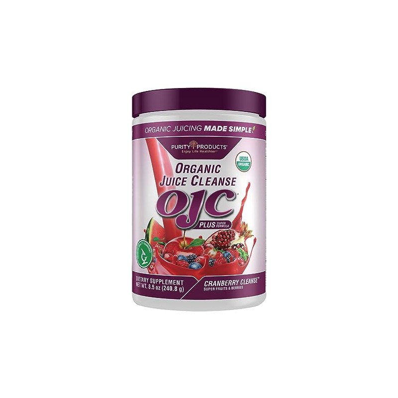 Certified Organic Juice Cleanse - OJC Plus - Cranberry Cleanse,8.49OZ/240.8g