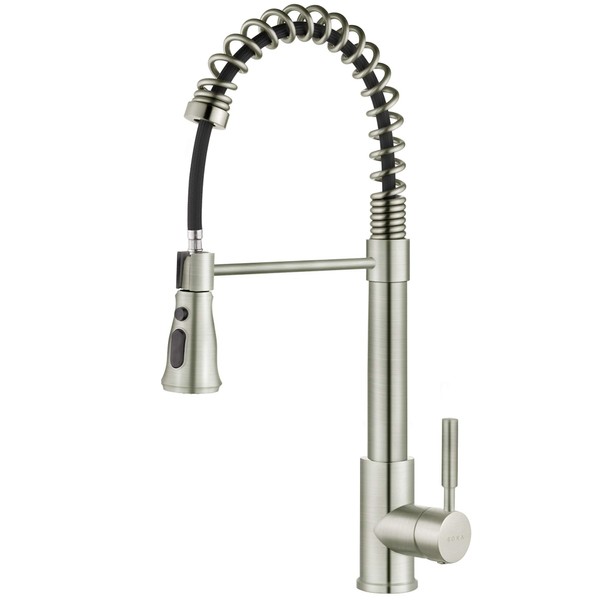 SOKA Single Handle Kitchen Pull Down Faucet with Sparyer Fit