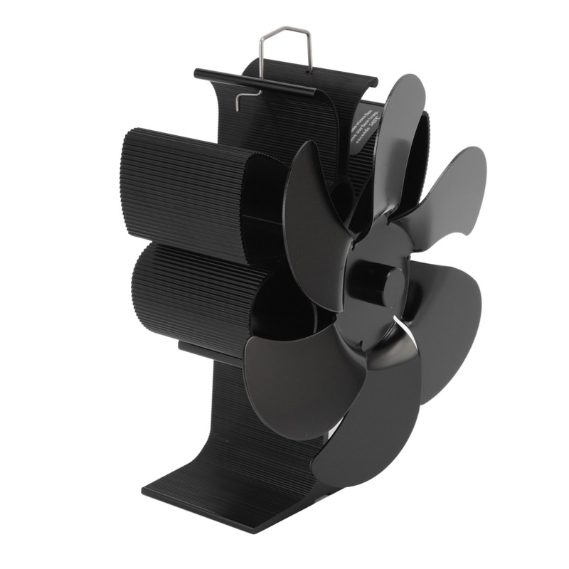 Stove Fan 6 Blades Greater Air Volume Low Noise Operation
