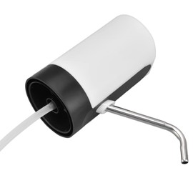 Electric Water Dispenser Pump Harmless Odorless Simple Water Bottle Dispenser for Home Office School (White)