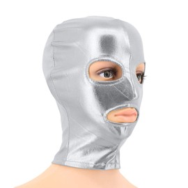 Vimoisa Metallic Cycling Face Neck Mask Hat Ultra Balaclava Hood