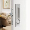 Hoconnie Pocket Door Handle Sliding Door Lock Pocket Door Lock
