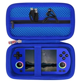 khanka Hard Travel Case Replacement for RG40XX H Retro Handheld Game Console,Case Only. (Blue)