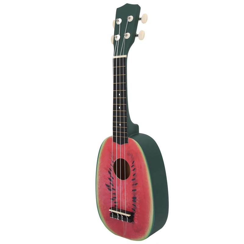 21in Ukulele with Carry Bag Tropical Fruit Pattern for Beginners