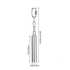 Squirrel Bells Stainless Steel Bells Toys for Birds Large Parrot