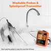 Yunbaoit Wireless Meat Thermometer, Digital Remote Food Cooking Meat Thermometer