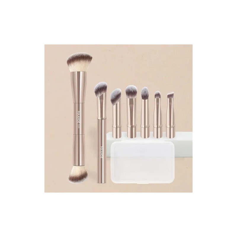 Set De Brochas Para Maquillaje Profesional, Brocha De Maquillaje Con