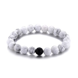 Softones Womens Lava Stone Distance Bracelets for Men Aromatherapy Anxiety Essential Oil Diffuser Bead Couples,Best Friends,Mom Daughter Bracelets Family Gifts