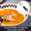 Easy Grip Disability Aids Cutlery,Curved Spoon with Wide Chunky Grip