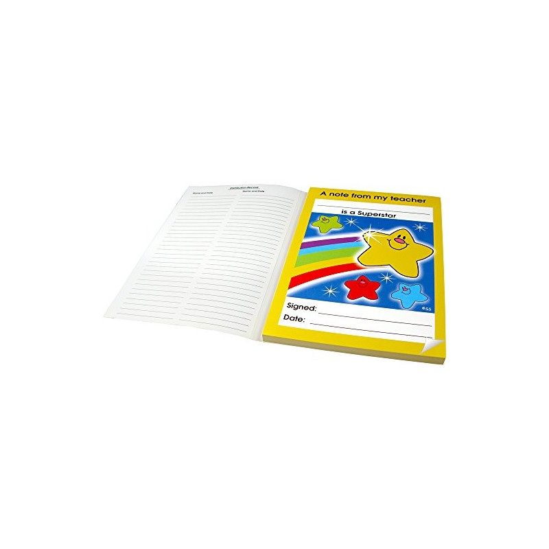 SuperStickers Superstar Teacher Reward Praise Note Pad, DNP132, 15 x