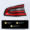 TUSDAR Outer Tail Lights Assembly Replacement for 2015-2023 Dodge Charger