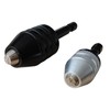 2-Pack Keyless Drill Chuck Adapter for Impact Driver, 1/4 Inch
