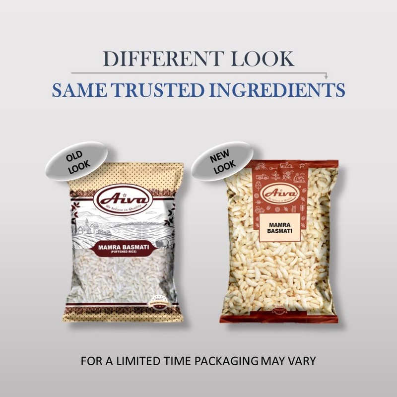AIVA Basmati Mamra (Puffed Rice) 14oz (400g) All Natural |