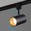 LEONLITE 18W 5CCT LED Track Light Heads H Type, 2700K/3000K/3500K/4000K/5000K
