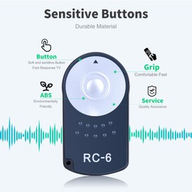 TRUCKON New Replacement Remote Control for Canon RC-6