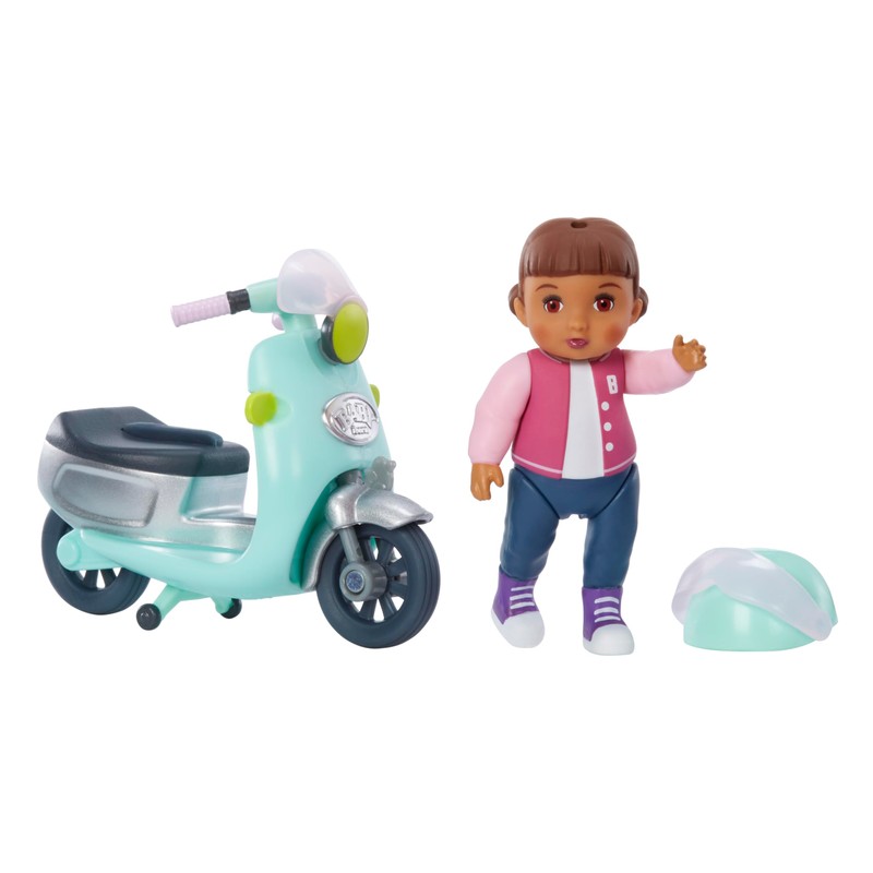 Baby Born MINIS Playset - Medium Tan Skin Tone Doll