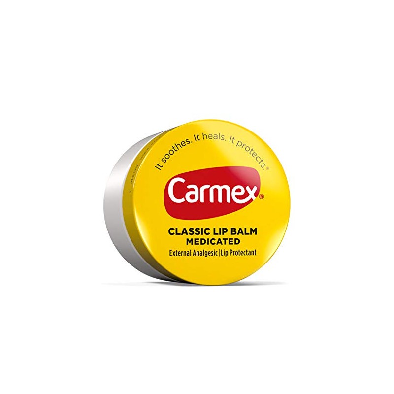 Carmex Classic Lip Balm - Tarro medicado de 0.25 onzas