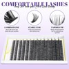 Mixed Length False Eyelashes with Bond and Seal & Remover