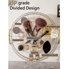 Asayuee 360 Rotating Makeup Organizer,2 Tier Large Capacity Make Up